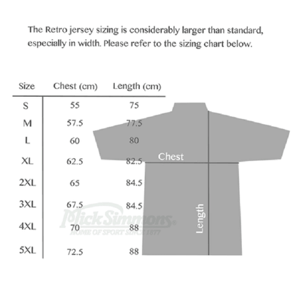 NRL Retro Heritage Jersey - Parramatta Eels 1980 - Rugby League