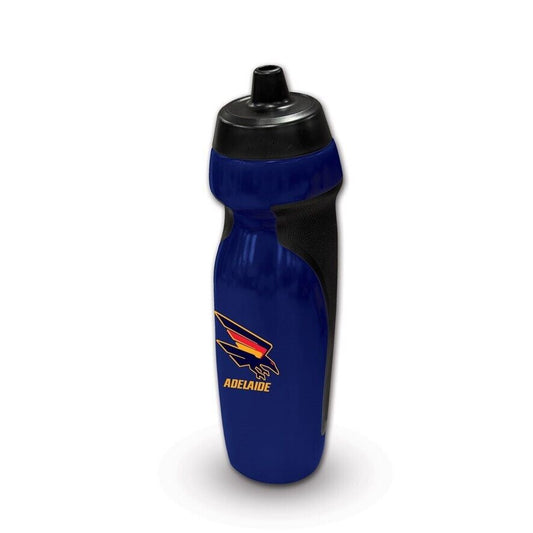 AFL Sports Drink Bottle 640ml - Adelaide Crows - Rubber Grip