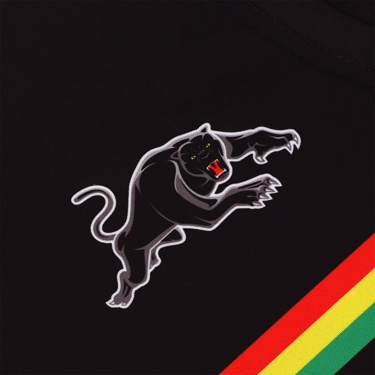 NRL 2025 Training Singlet - Penrith Panthers - Black - Adult - Mens