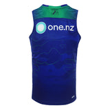 NRL 2024 Training Singlet - New Zealand Warriors - Royal Blue - Adult - Mens
