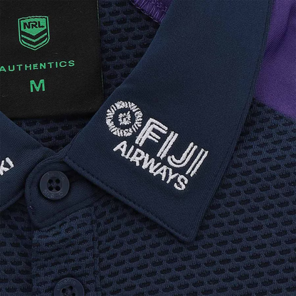 NRL 2025 Media Polo - Melbourne Storm - Youth - Kids