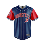 NRL 'Slugger' Baseball Shirt - Sydney Roosters - Tee