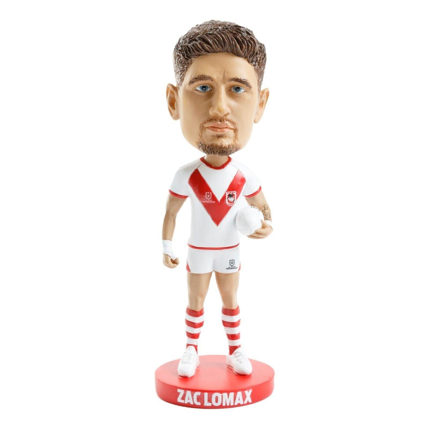 NRL Bobblehead - St George Illawarra Dragons - Zac Lomax - Statue