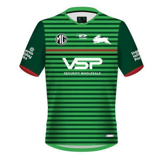 NRL 2024 Training Tee - South Sydney Rabbitohs - Green - Adult - CLASSIC