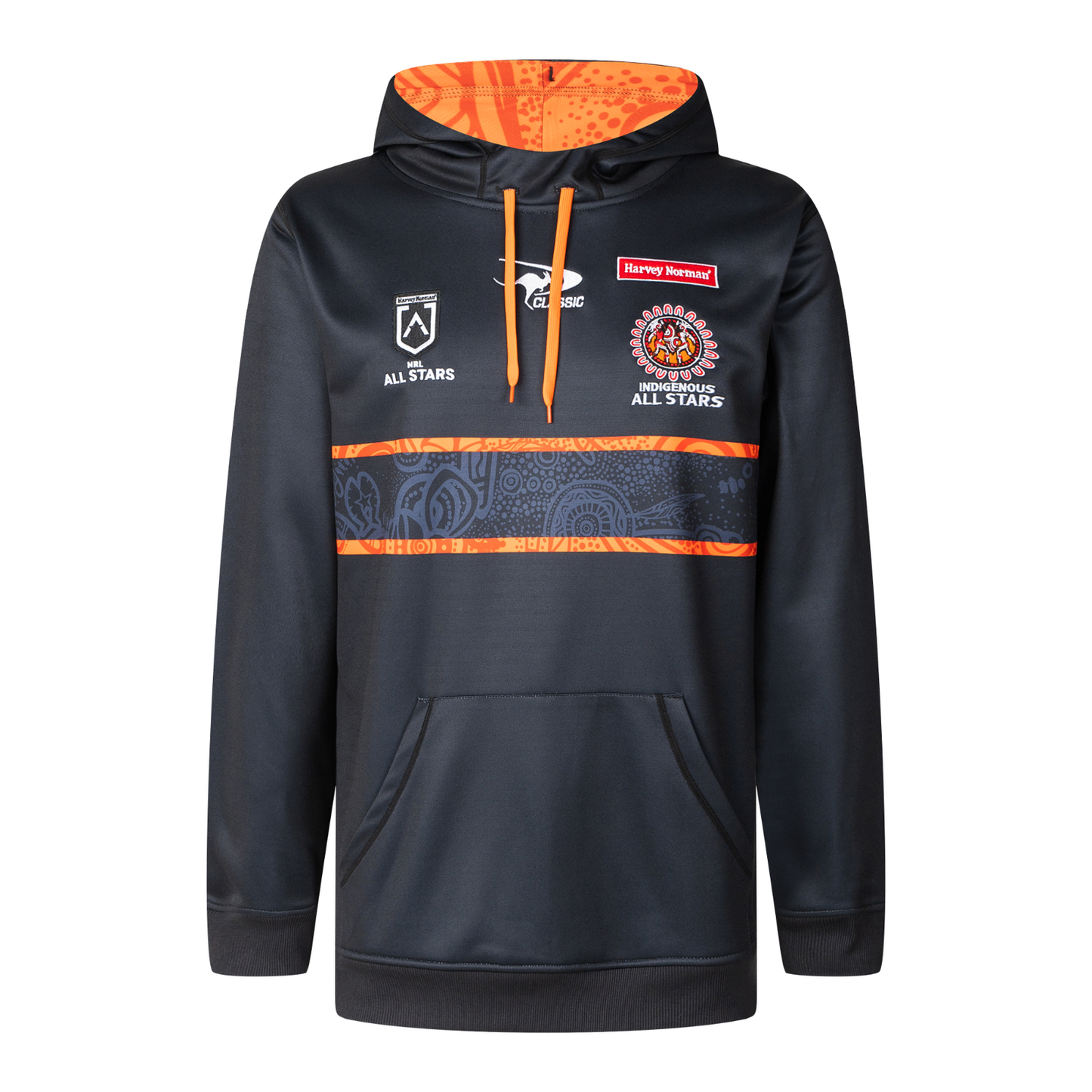 NRL 2025 Pullover Hoodie - Indigenous All Stars - Adult - Mens