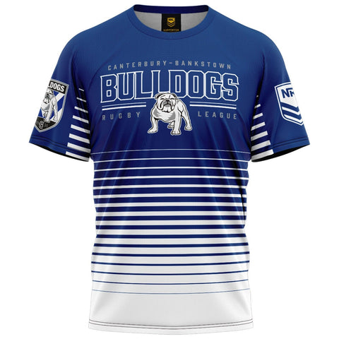 NRL Kids Game Time Tee Shirt - Canterbury Bulldogs - Infant Baby Child T-Shirt