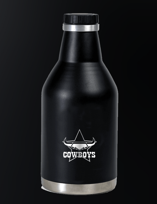 NRL Beer Growler - North Queensland Cowboys - Bottle - 2Litres