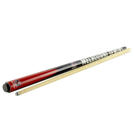 AFL Two Piece Pool Cue 57 Inch - Melbourne Demons - Snooker - Billiards