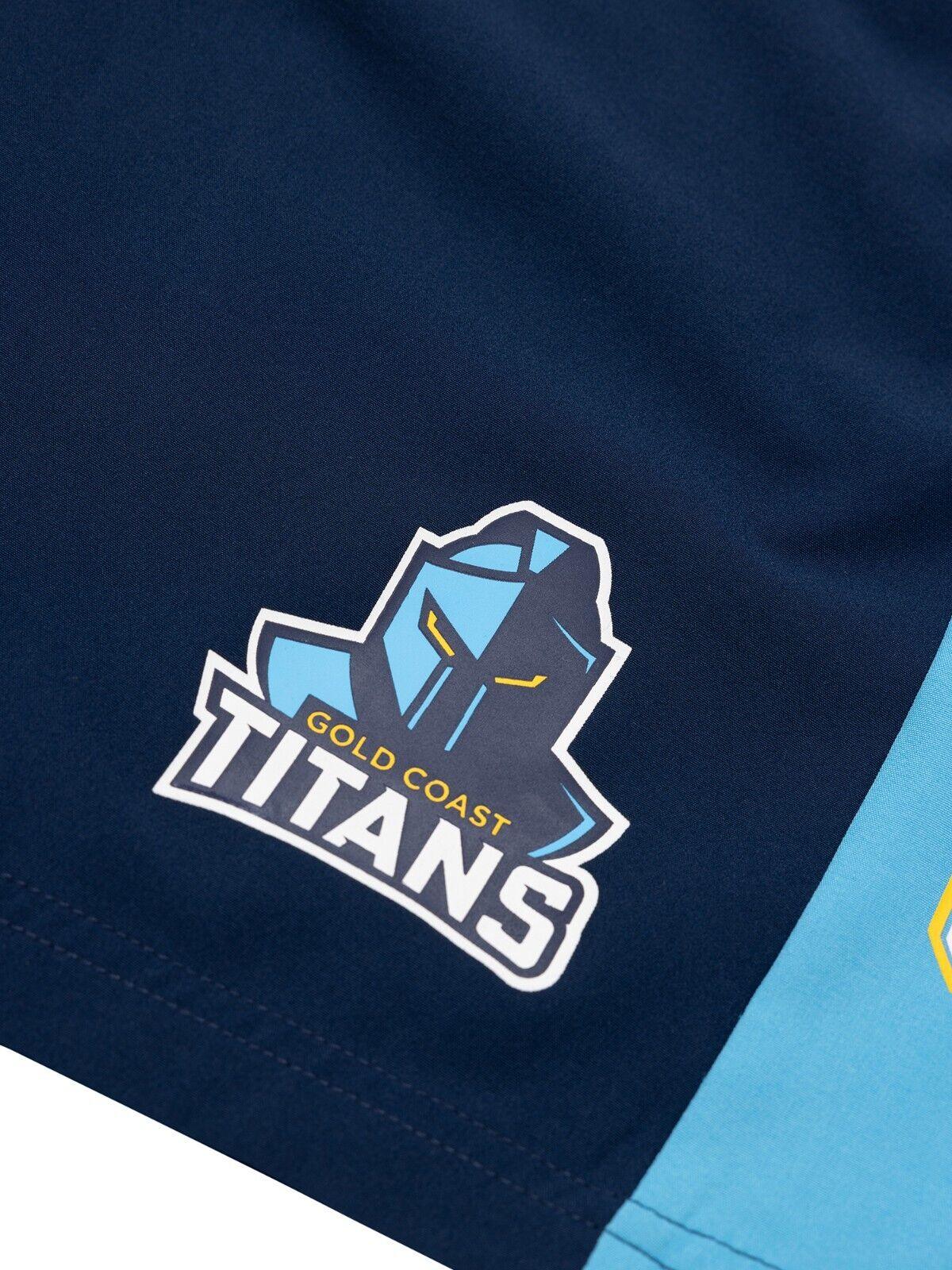 NRL Panel Performance Shorts - Gold Coast Titans - Supporter - Adult - Mens