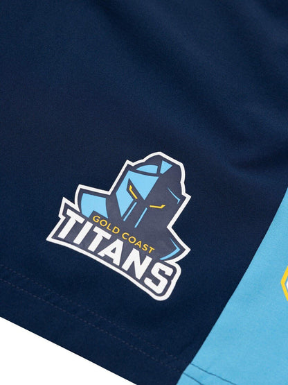 NRL Panel Performance Shorts - Gold Coast Titans - Supporter - Adult - Mens