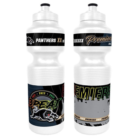 NRL 2023 PREMIERS PHOTO WATER BOTTLE - PENRITH PANTHERS
