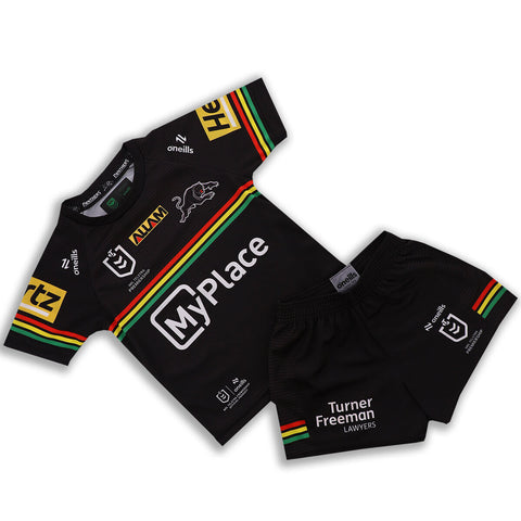 NRL 2024 Home Jersey Set - Penrith Panthers - Infant/Toddler - O'NEILLS