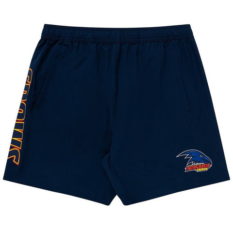 AFL Performance Shorts - Adelaide Crows - Supporter - Adult - Mens