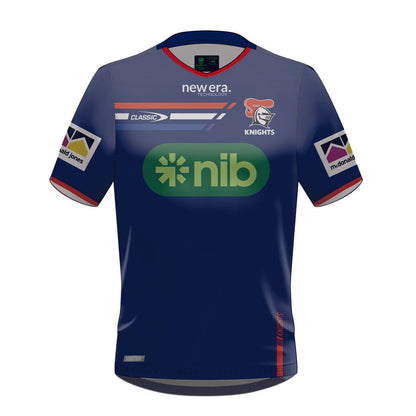 NRL 2024 Training Tee - Newcastle Knights - Navy - Adult - Mens
