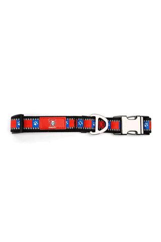 NRL Adjustable Dog Collar - Newcastle Knights - Small & Large