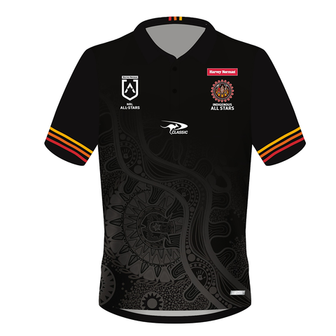 NRL 2024 Polo Shirt - Indigenous All Stars - Mens - Adult
