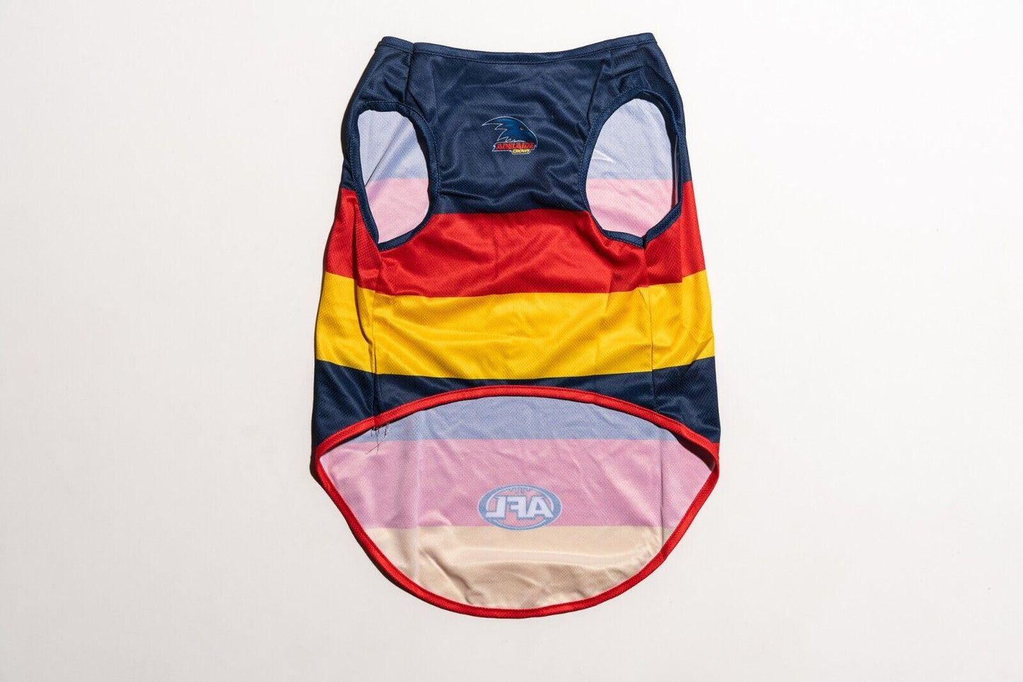 AFL Pet Jersey - Adelaide Crows - Size XS to XL - T-Shirt - Dog - Cat