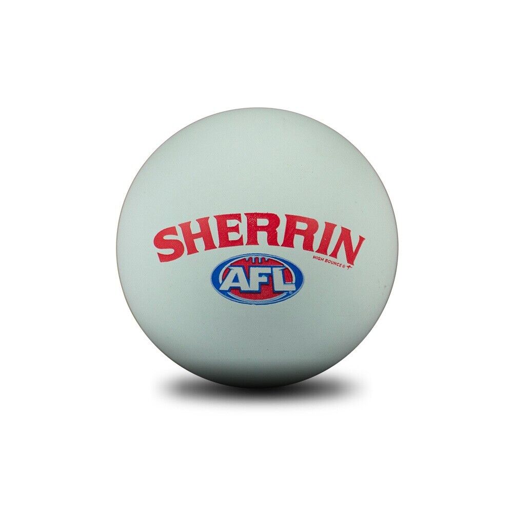 AFL Rubber High Bounce Hand Ball - Sydney Swans - Single - 6cm