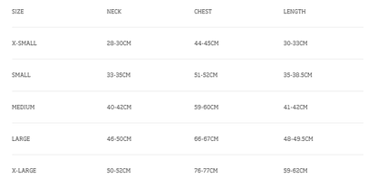 AFL Pet Jersey - Adelaide Crows - Size XS to XL - T-Shirt - Dog - Cat