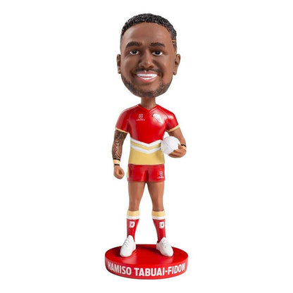 NRL Bobblehead - Dolphins - Hamiso Tabuai-Fidow - Statue
