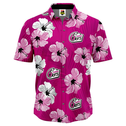 BBL 'Aloha' Hawaiian Shirt - Sydney Sixers - Polo