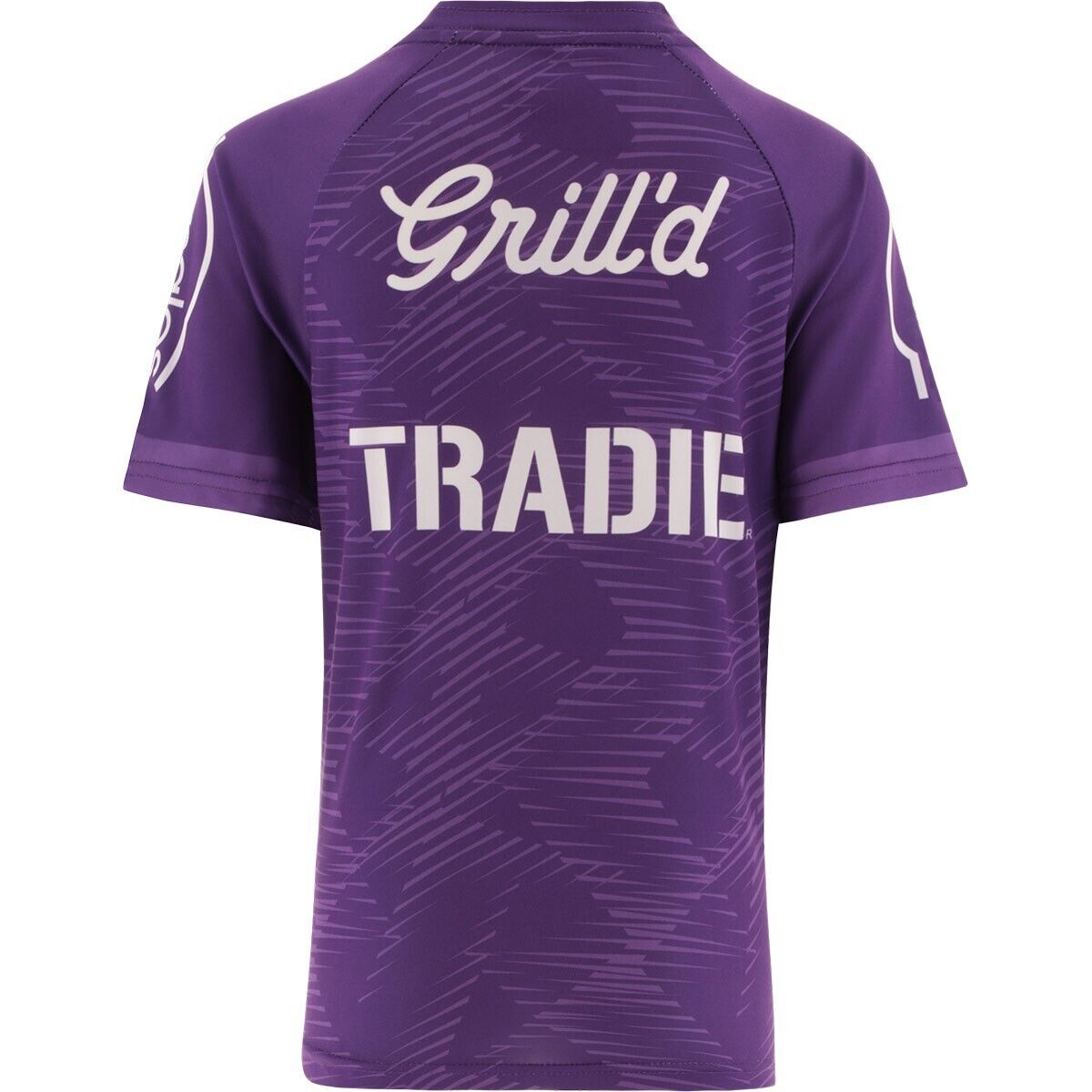 NRL 2025 Training Tee - Melbourne Storm - Purple - Youth Kids