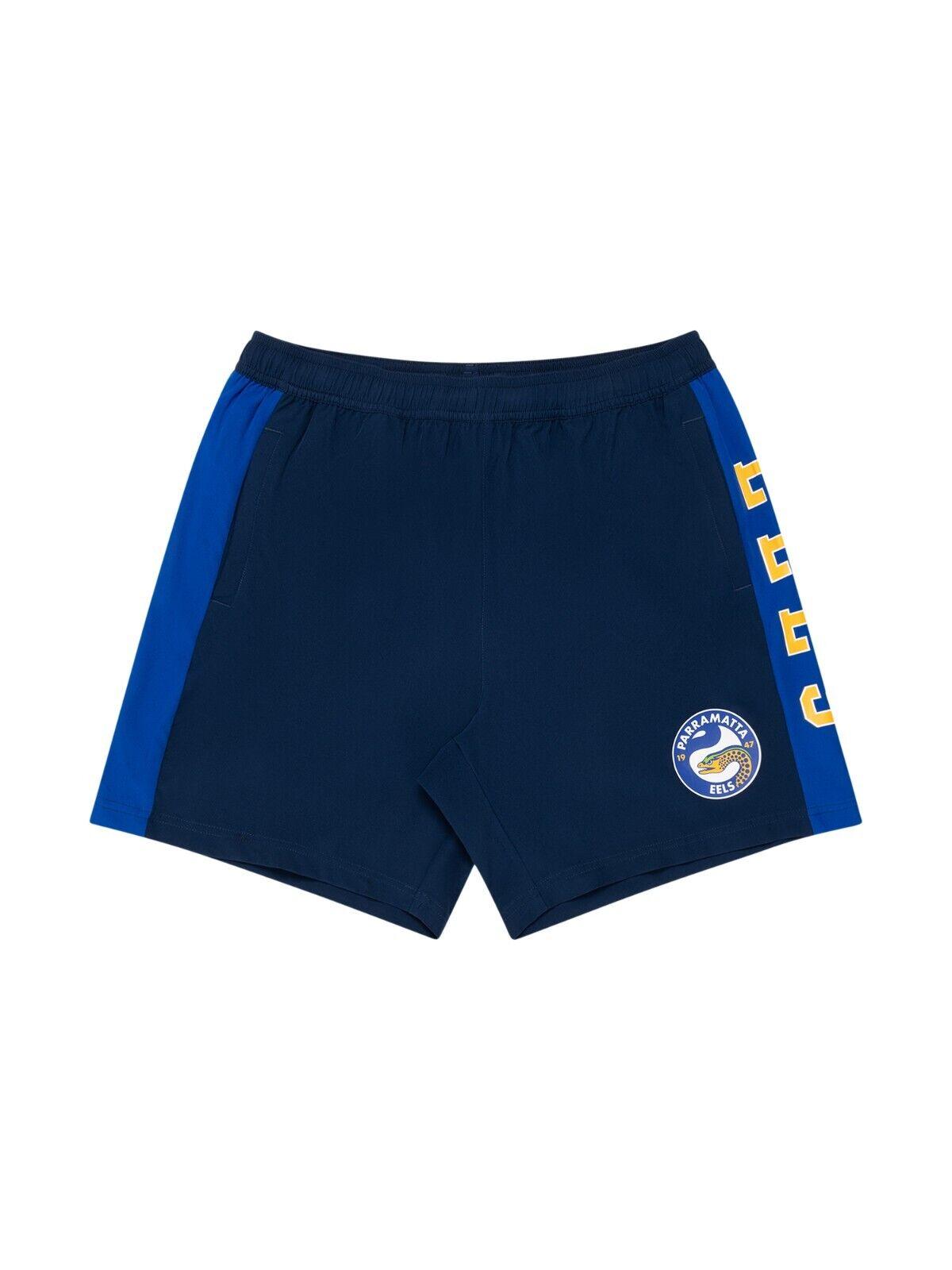 NRL Panel Performance Shorts - Paramatta Eels - Supporter - Adult - Mens