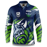 NRL 'Ignition' Fishing Shirt - Canberra Raiders - Adult - Mens - Polo