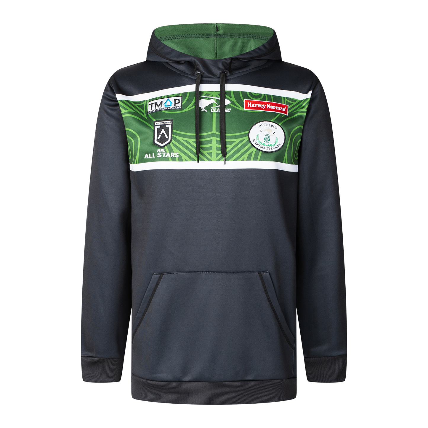 NRL 2025 Pullover Hoodie - Maori All Stars - Adult - Mens - Jumper