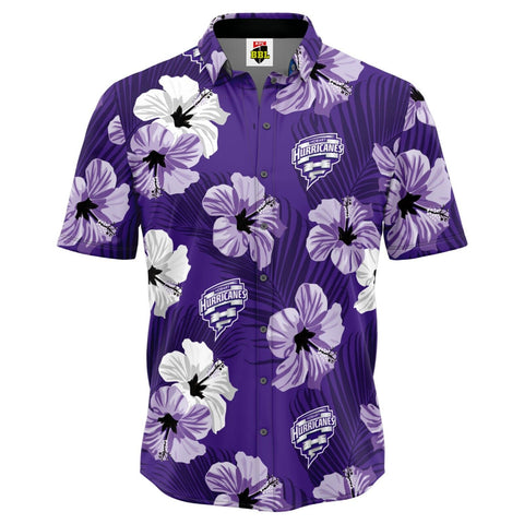 BBL 'Aloha' Hawaiian Shirt - Hobart Hurricanes - Polo