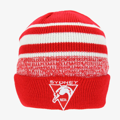 AFL Cluster Beanie - Sydney Swans - Winter Hat