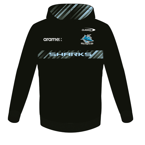 NRL 2024 Pullover Hoodie - Cronulla Sharks - Adult - Mens - Classic