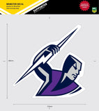 NRL Car Monster Decal - Melbourne Storm - Sticker - Team Logo - 470mm