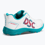 DSC Beamer X Cricket Shoes - Dark/Cyan - Rubber Sole - Adult & Kids