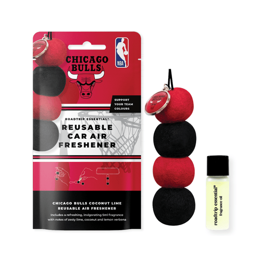 NBA Smelly Balls Set - Chicago Bulls - Re-useable Car Air Freshener