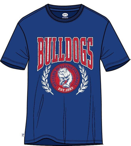 AFL Arch Graphic Tee Shirt - Western Bulldogs - Mens T-Shirt