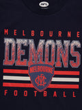 AFL Sketch Tee - Melbourne Demons - Youth- Kids - T-Shirt