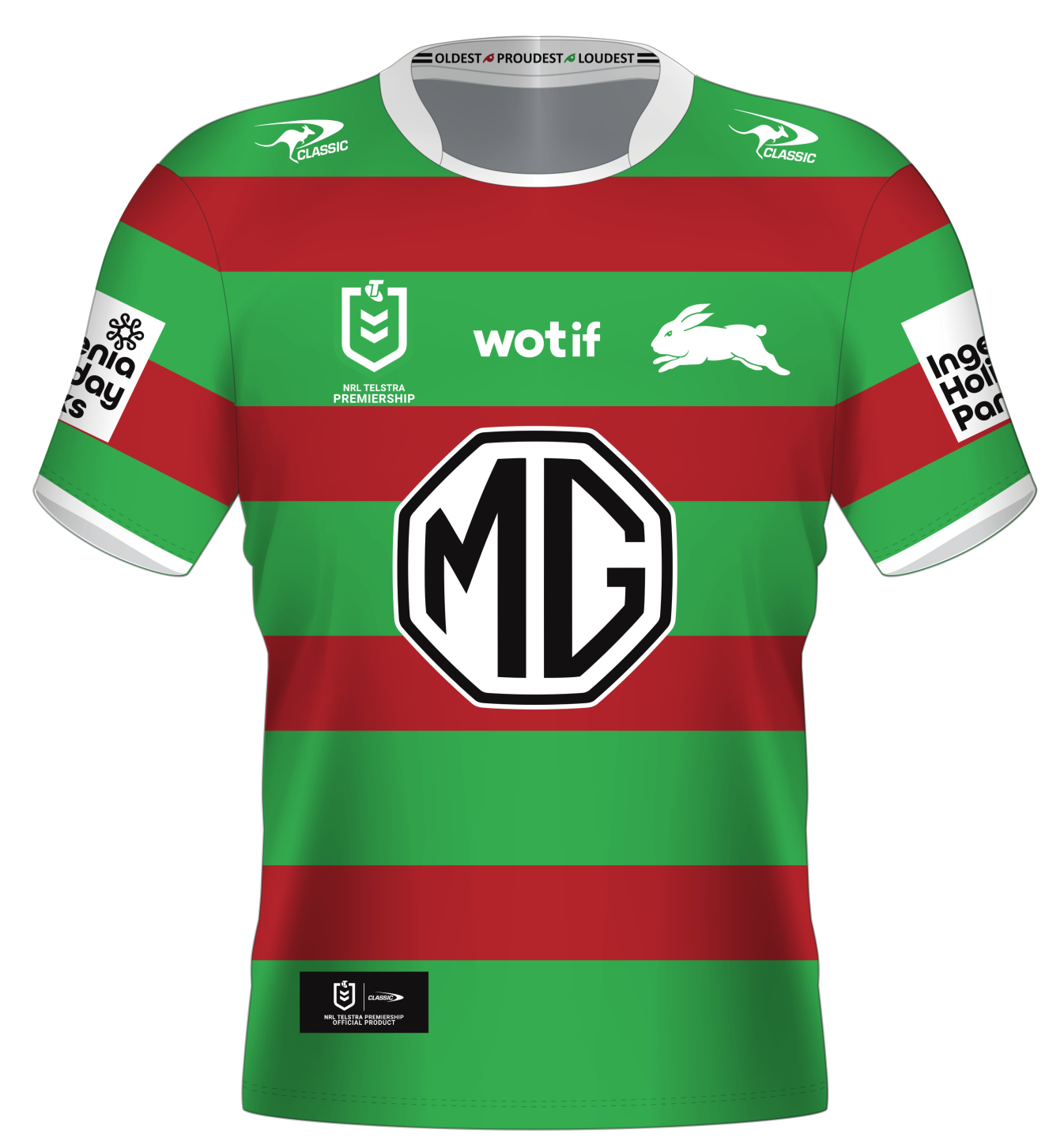 NRL 2024 Away Jersey - South Sydney Rabbitohs - Adult - Mens