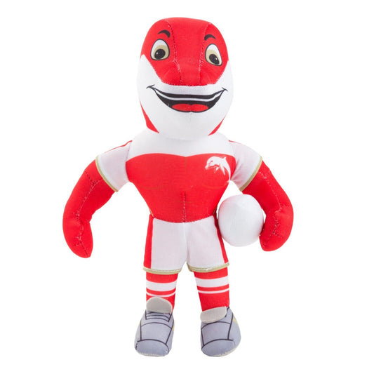 NRL Soft Plush Mascot Toy - Dolphins - Team Mascot - 27cm