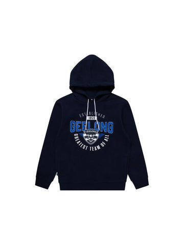 AFL Supporter Hoodie - Geelong Cats - Youth - Kids - Hoody - Jumper