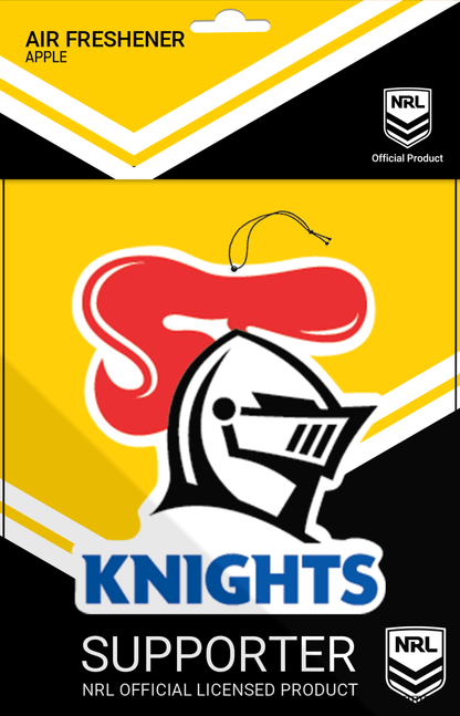 NRL Car Air Freshener - Newcastle Knights - Rugby League