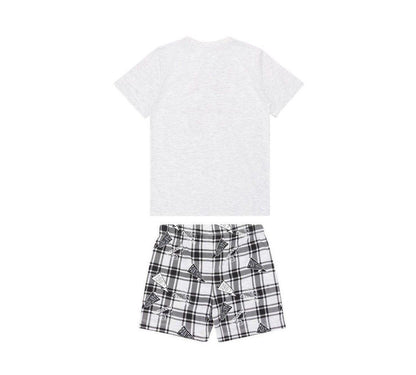 NRL Check Pyjama Set - Penrith Panthers - Toddler - NAR