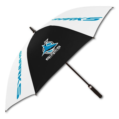 NRL Golf Umbrella - Cronulla Sharks - Rain Weather - 76cm Length