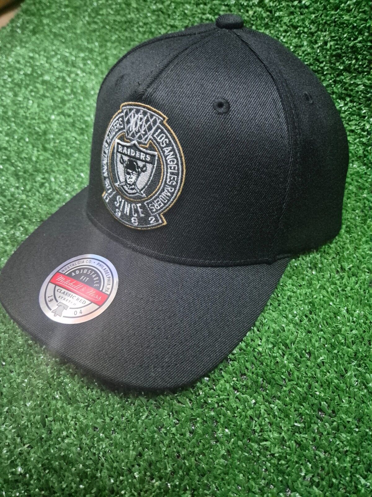 NFL Travelling Stretch Cap - Los Angeles Raiders - Hat - Adult - OSFM