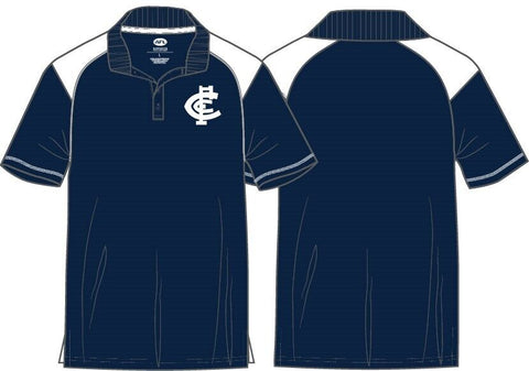 AFL Performance Polo Shirt - Carlton Blues - Supporter - Adult - Mens