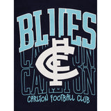 AFL Core Tee - Carlton Blues - Youth - Kids - T-Shirt
