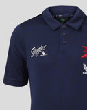 NRL 2024 Media Polo - Sydney Roosters - Junior - Youth - Kids - Shirt