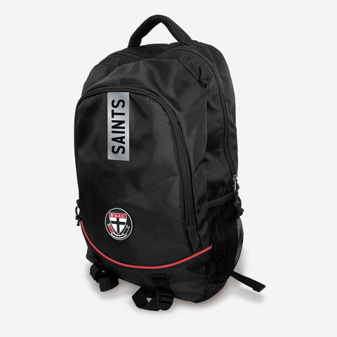 AFL Stirling Backpack - St Kilda Saints - 49x32x12cm - Nylon Bag