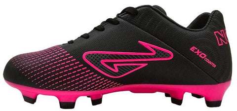 NOMIS Immortal 2.0 FG Football Boots - Black/Pink - Youth - Kids - Shoe