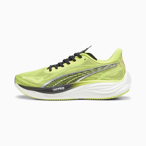 PUMA NITRO 3 Psychedelic Rush Shoe - Lime/Silver - Mens - Running